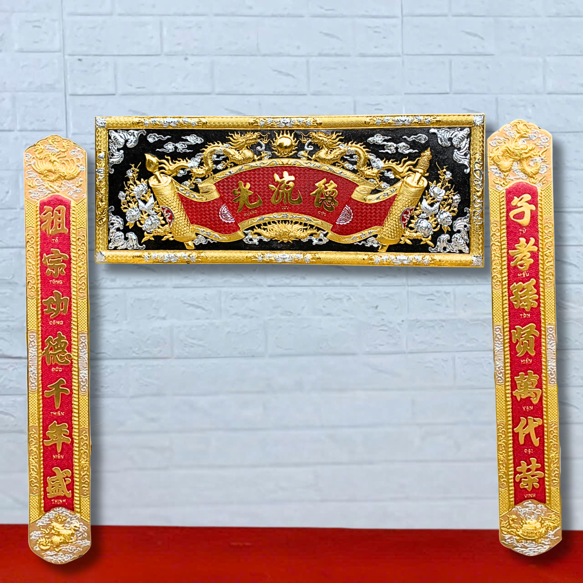 dai tu cau doi dong vang 176cm xuong tranh dong