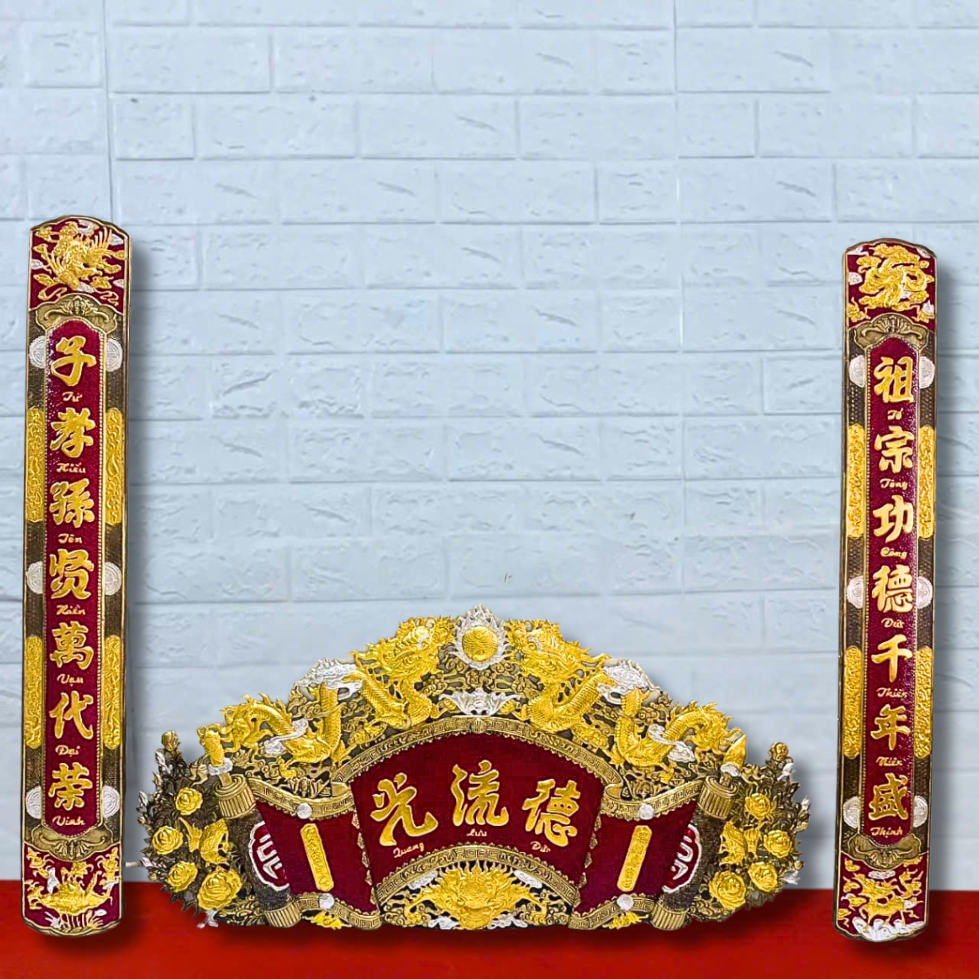 cuon thu cau doi dong vang 135cm xuong tranh dong