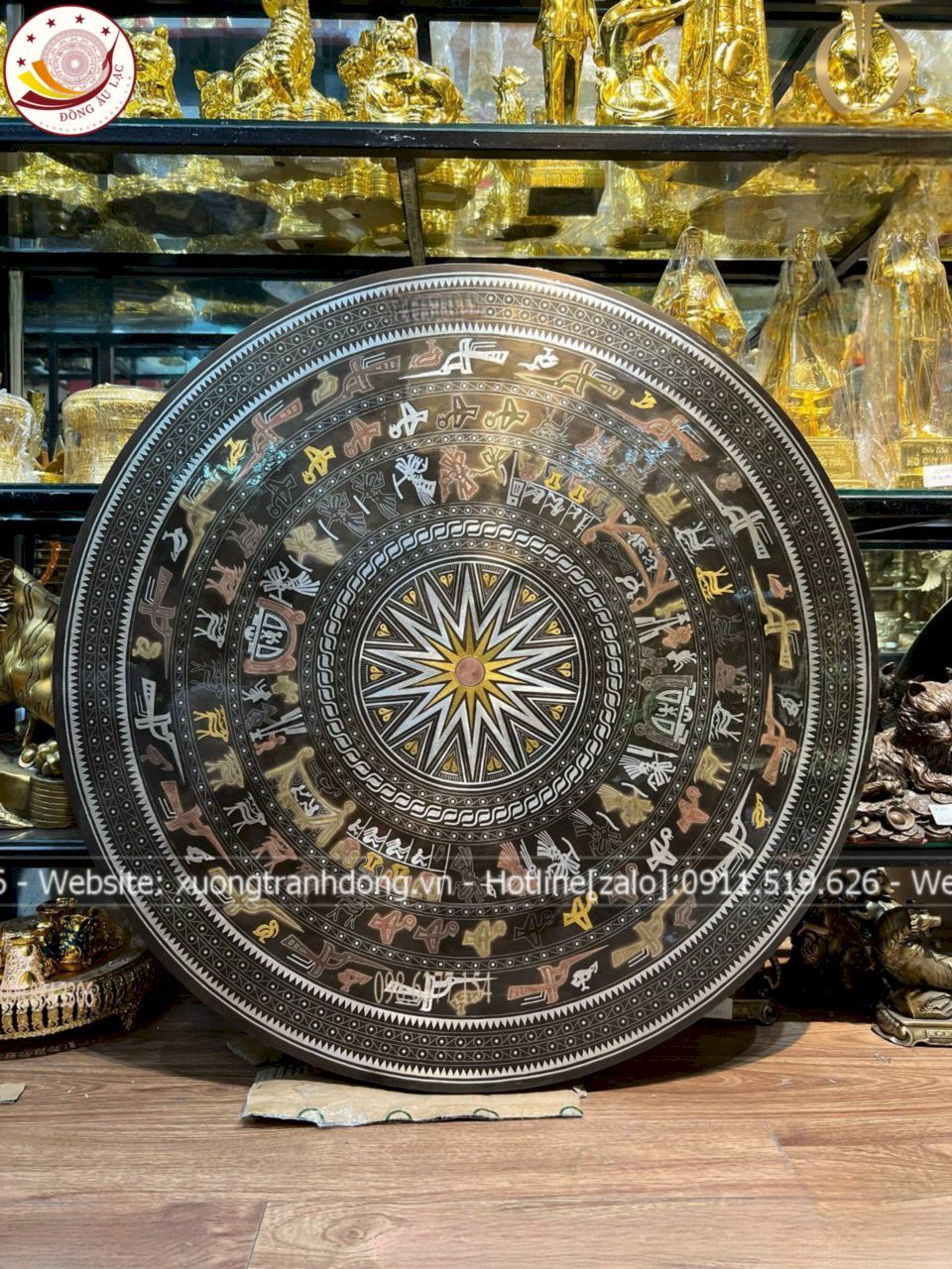 tranh trong dong mat trong ngu sac kich thuoc 90x90cm xuong tranh dong