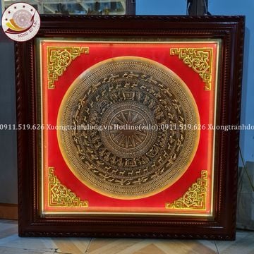 tranh trong dong dong vang mau gia co kich thuoc 95x95cm xuong tranh dong