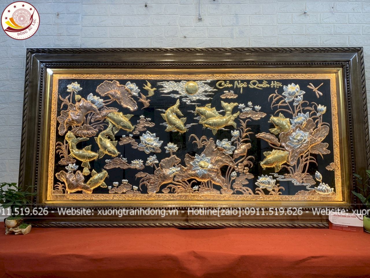 tranh cuu ngu quan hoi dong do dat vang bac 2m3x1m2 xuong tranh dong