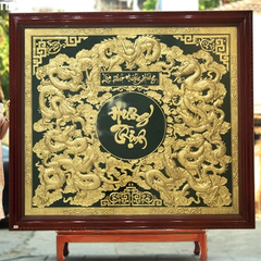 tranh cuu long hung thinh dong vang kich thuoc 176x197cm khung soi