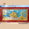 tranhthuanbuomxuoigiobangdongdatvangnenxanhkhunggoxoankt1m97x1m07
