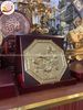 tranhquatanghoasendongvangmavang24kdebankichthuoc23x23cmmau2xuongtranhdong