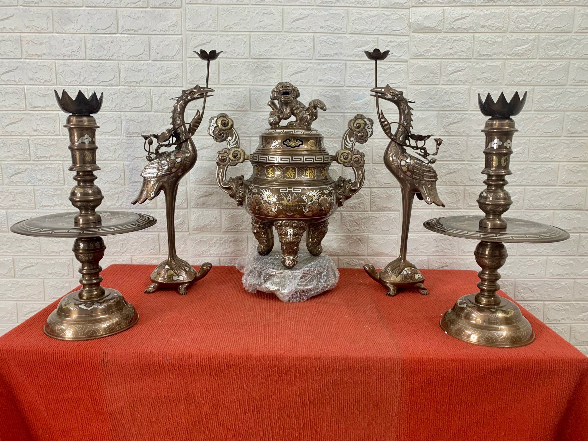 bo ngu su ngu sac dong do dinh rong cao 60cm mau 4 xuong tranh dong