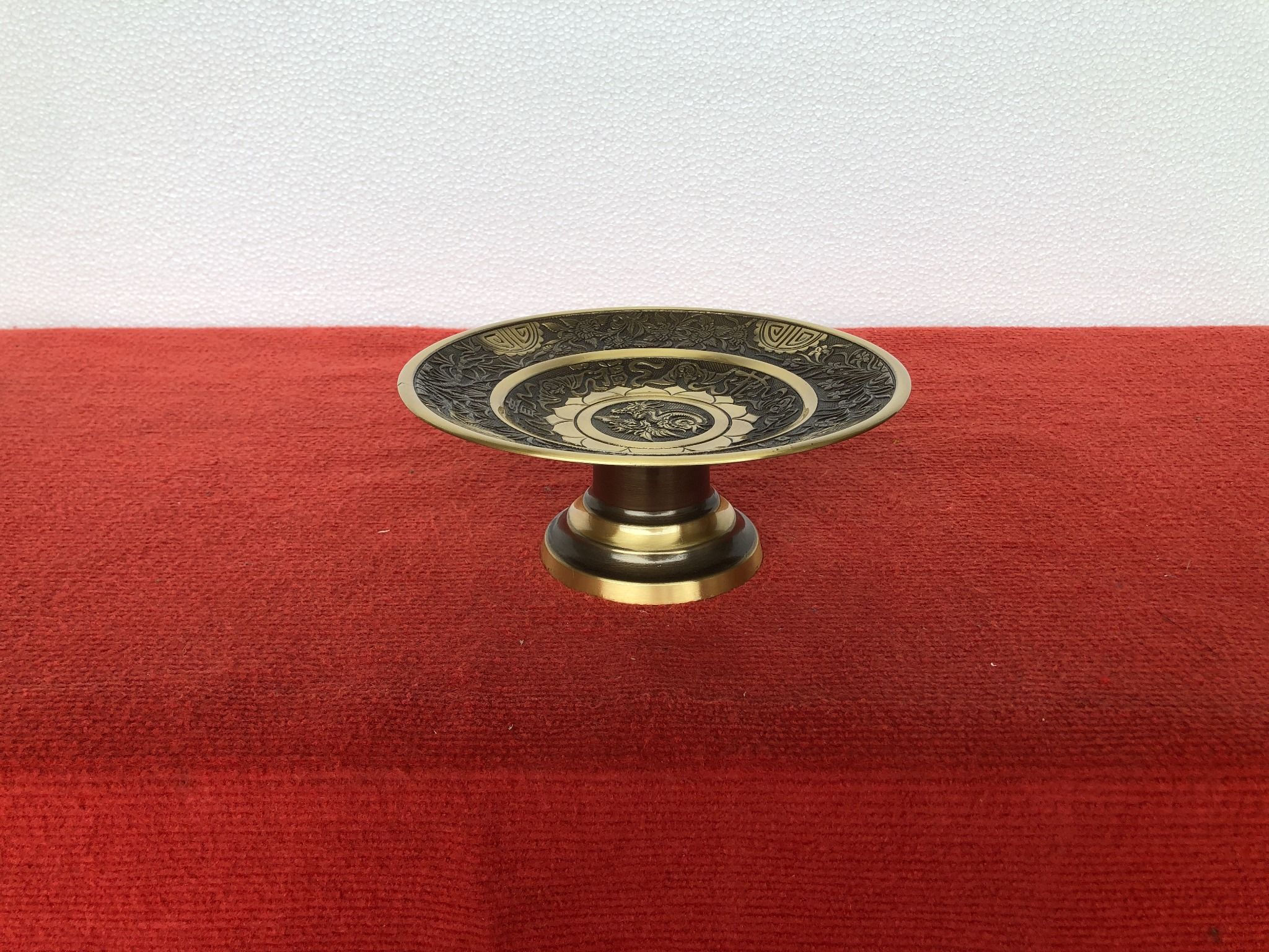 mam bong dong vang mau anh tim duong kinh 24cm xuong tranh dong