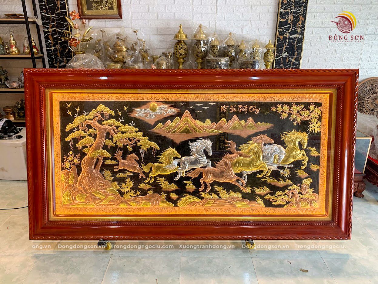 tranh ma dao thanh cong bang dong do dat vang bac kt 2m3x1m2
