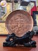 tranhquatangdanhlamchuamotcotdongdodebanduongkinh20cmxuongtranhdong