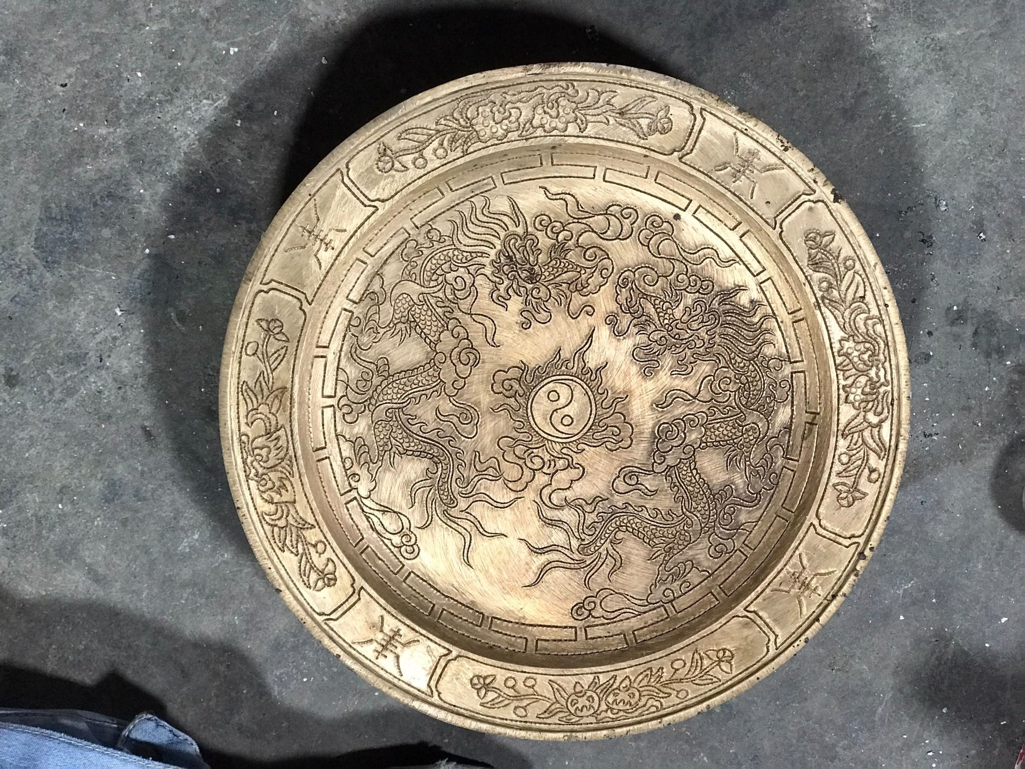 mam bong dong do am long phung duong kinh 35cm xuong tranh dong