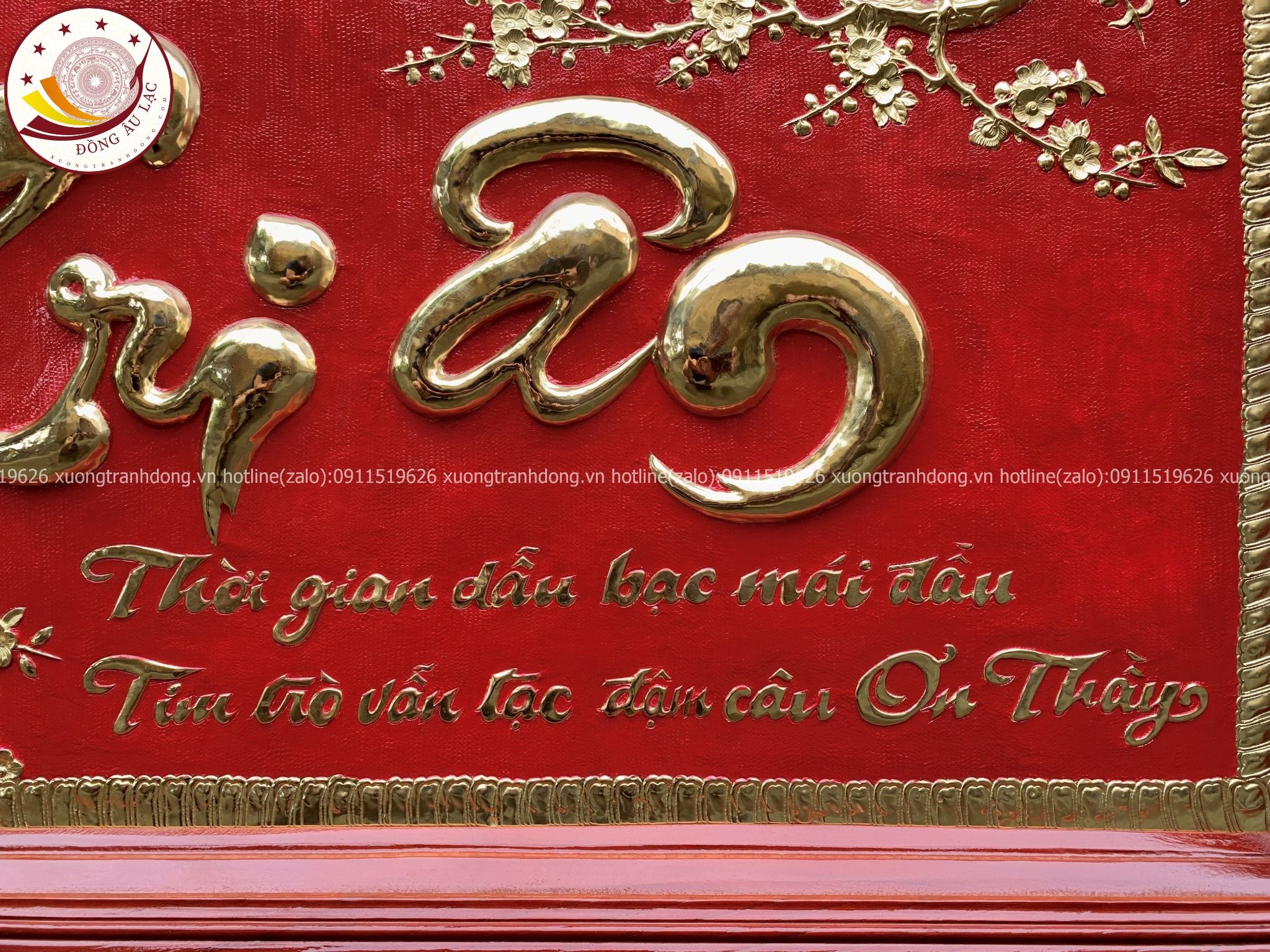 tranh qua tang chu tri an bang dong vang kich thuoc 68x108cm xuong tranh dong