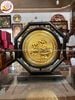 tranhquatanghoasendongvangmavang24kduongkinh20cmkhungbatgiackichthuoc30x27cmxuongtranhdong
