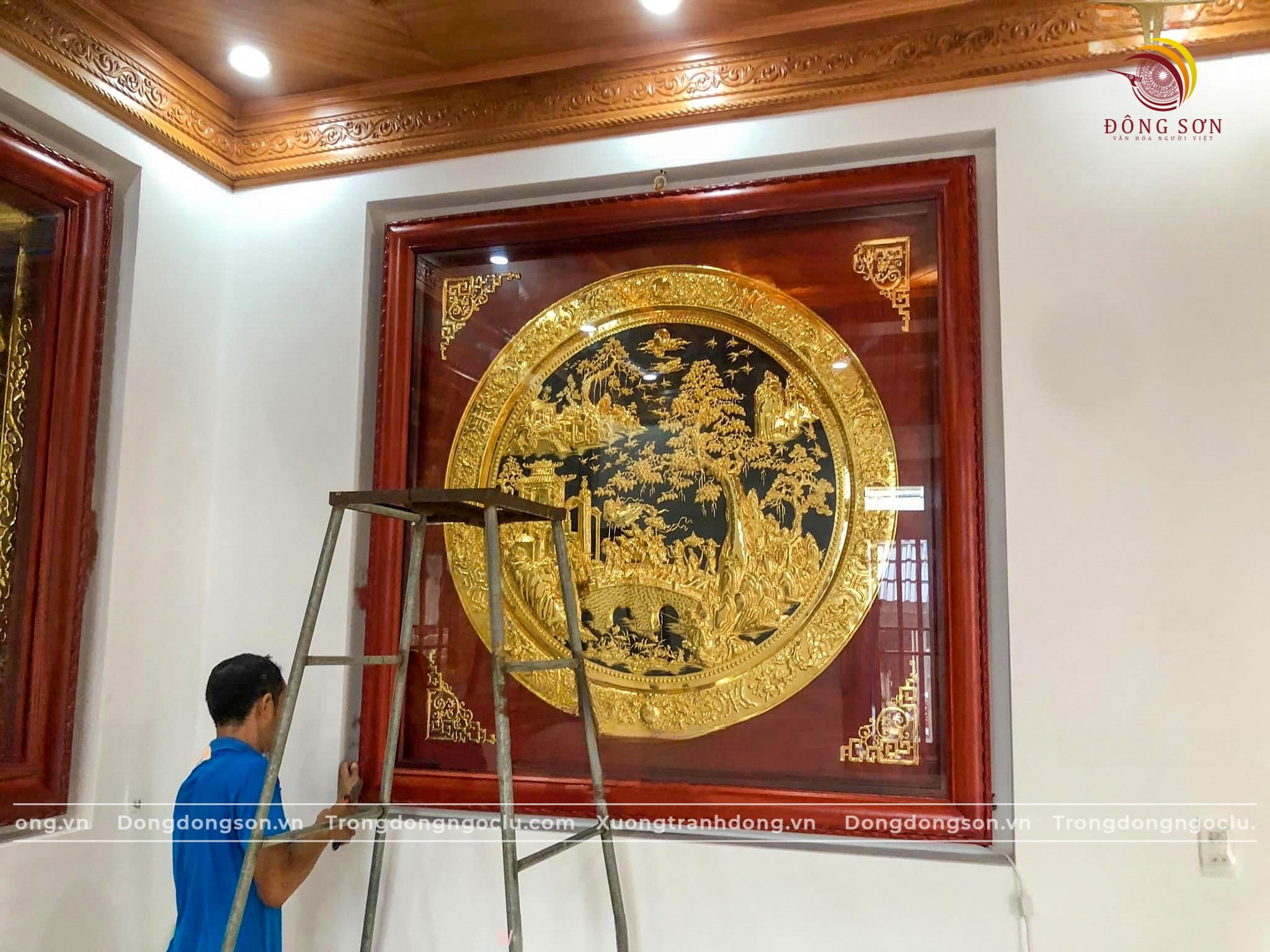 tranh mam dong vinh quy bai to bang dong thuc tay thu cong cao cap tranh dong vinh quy bai to khung go go kich thuoc theo yeu cau