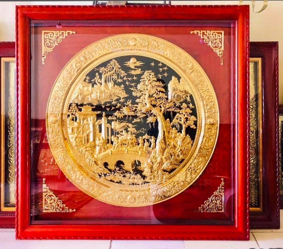 tranh mam dong vinh quy bai to bang dong thuc tay thu cong cao cap tranh dong vinh quy bai to khung go go kich thuoc theo yeu cau