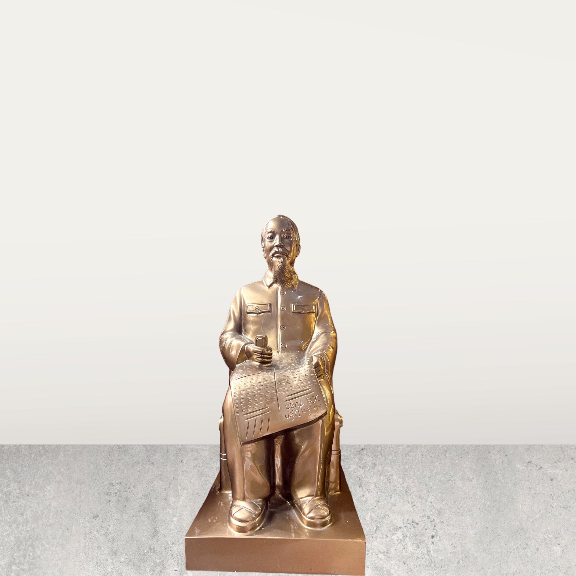 tuong bac ho ngoi ghe may dong do cao 42cm mau 1 xuong tranh dong