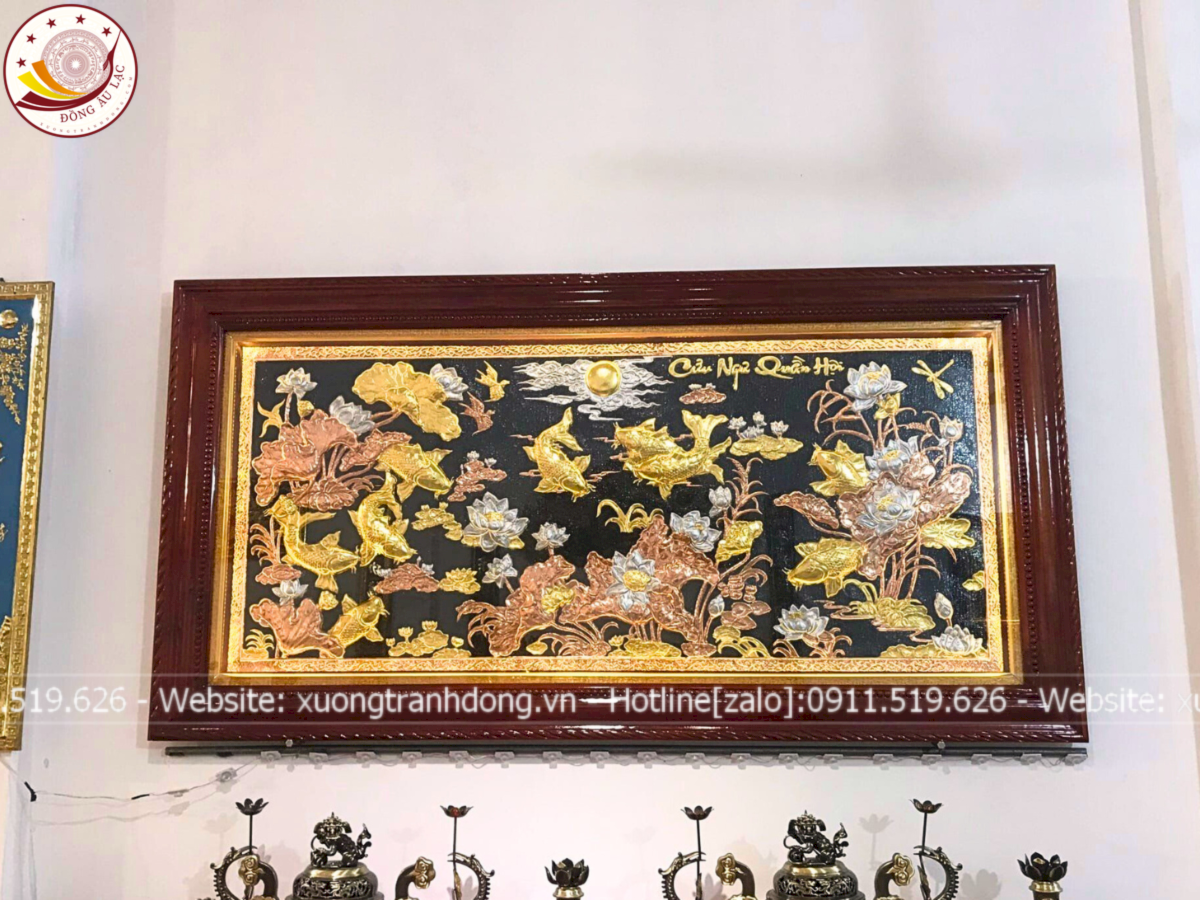 tranh cuu ngu quan hoi dong do dat vang bac 2m3x1m2 xuong tranh dong