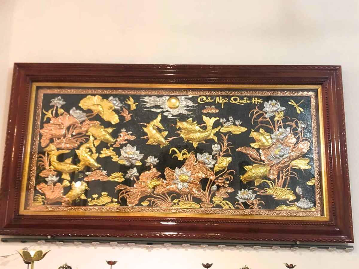 tranh cuu ngu quan hoi dong do dat vang bac 2m3x1m2 xuong tranh dong