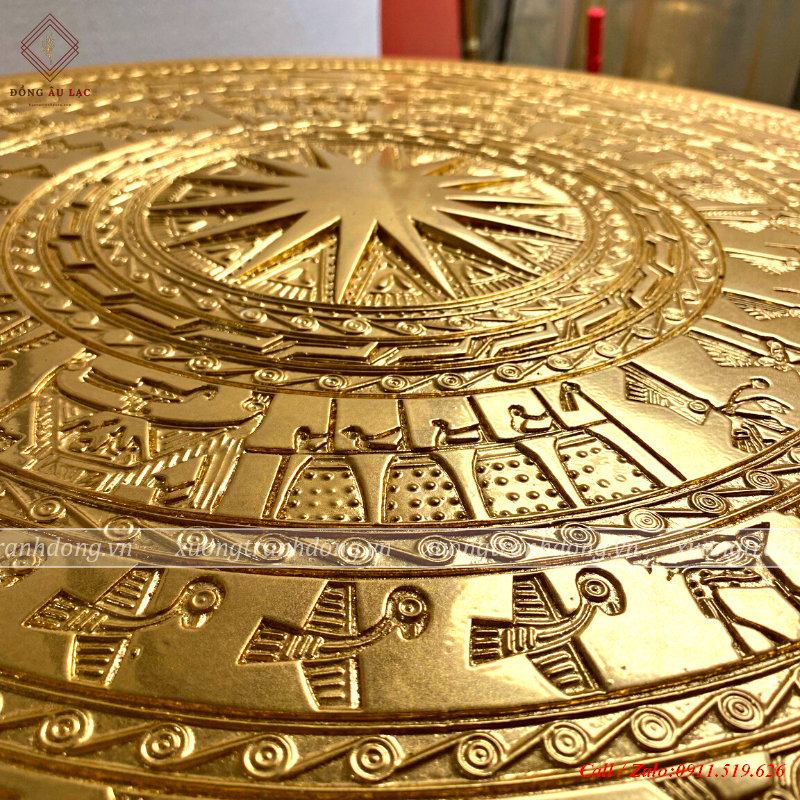 tranh trong duc chim khung doi thep vang 24k kt 60x60cm