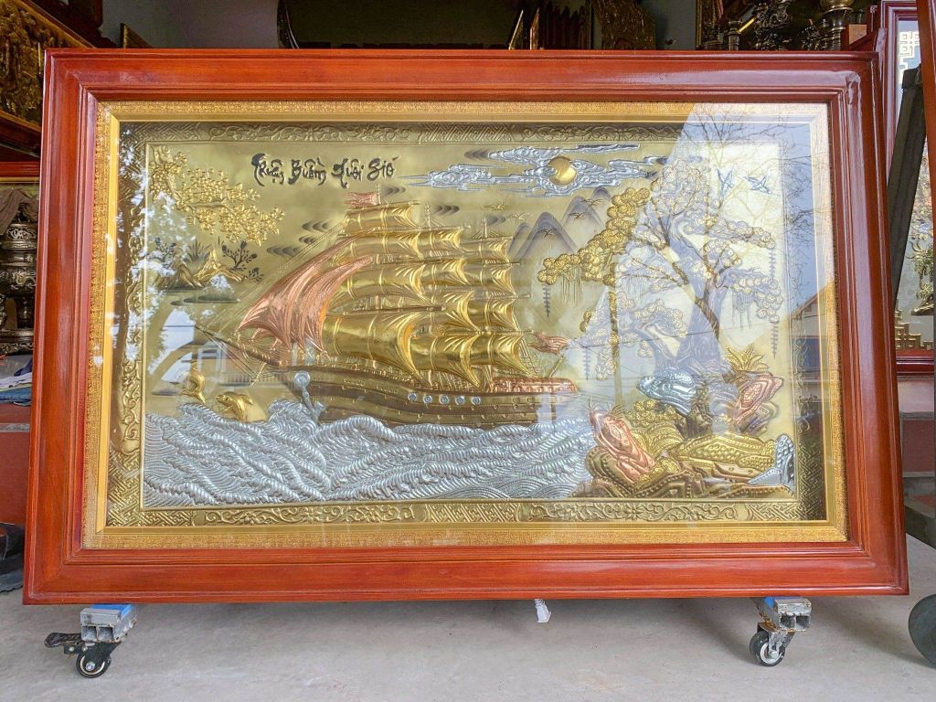 tranh thuận buồm xuôi gió