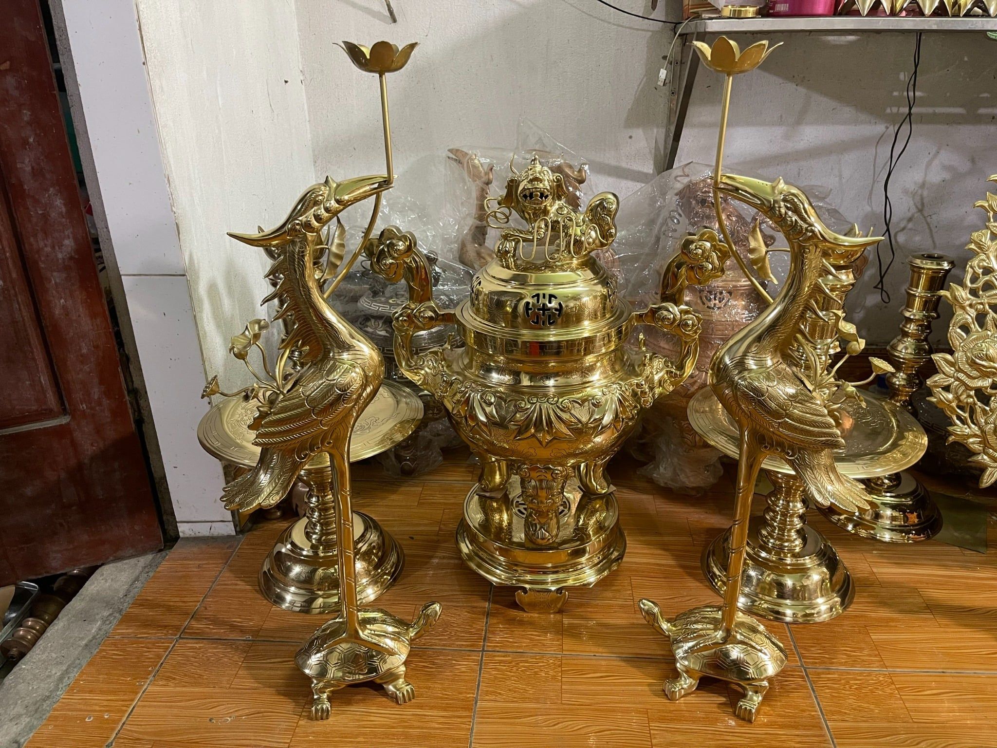 bo ngu su dong cattut dinh soi cao 60cm mau 4 xuong tranh dong