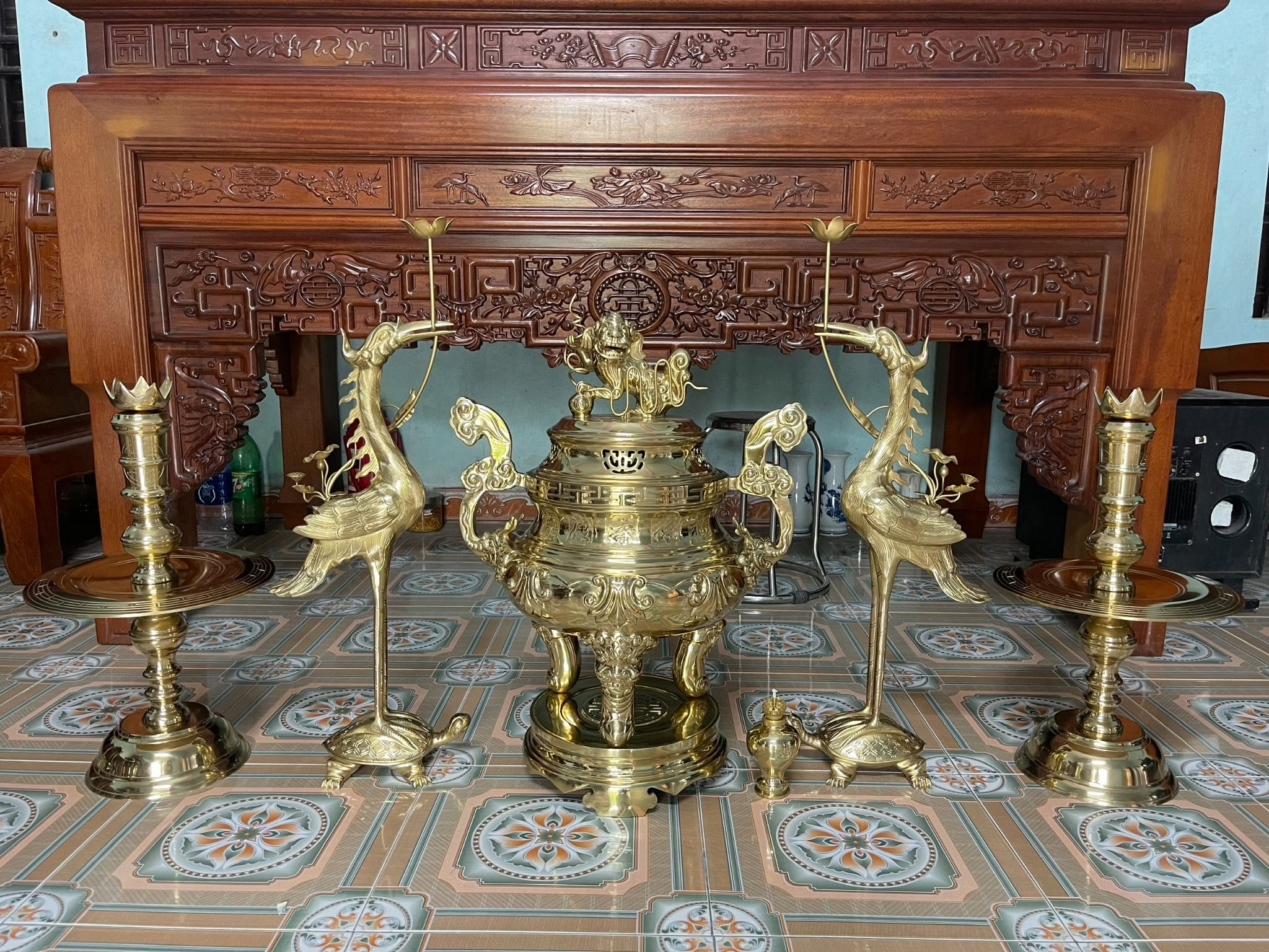 bo ngu su dong cattut dinh soi cao 70cm xuong tranh dong