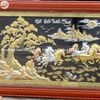 tranhmadaothanhcongbangdongdatvangdatvangbackhunghuong2m31x1m27xuongtranhdong
