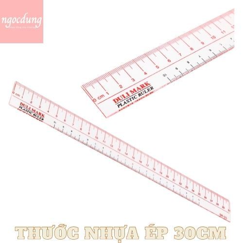 BNGHE-NHS13: Thước Nhựa ép SR-03 - 30cm (20cây/lốc)