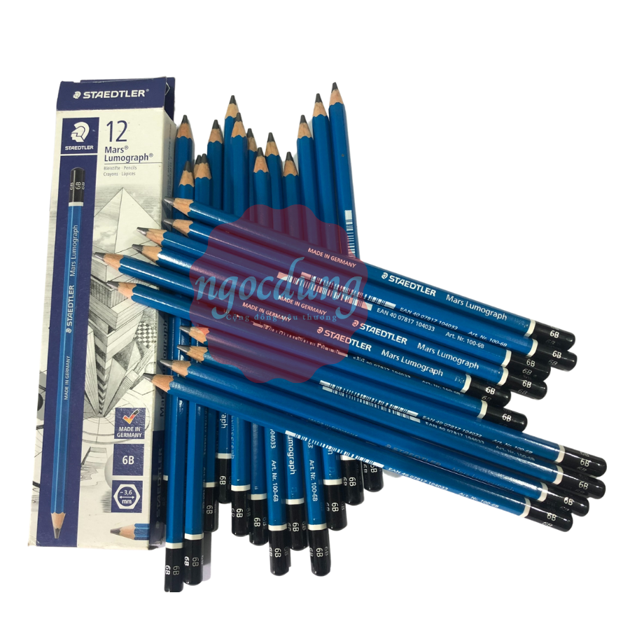 STAEDTLER-NBV4: Chì 100 B_6B  Steadler