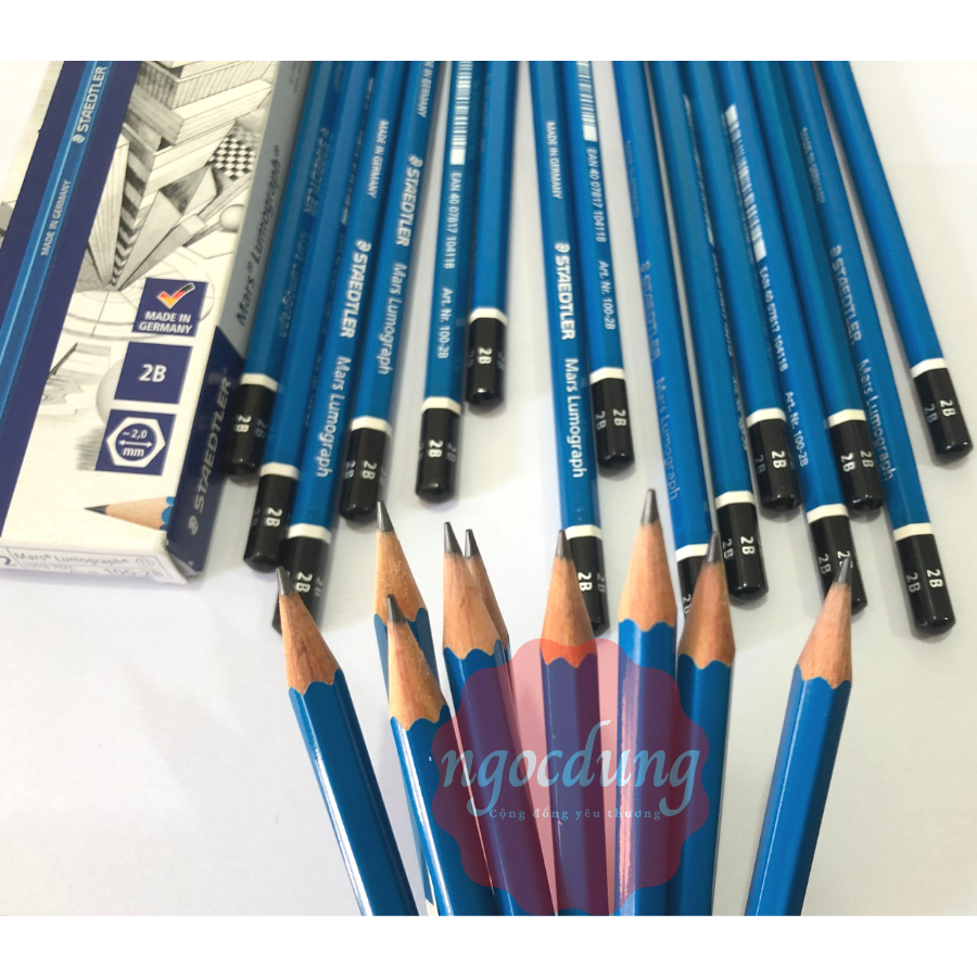 STAEDTLER-NBV4: Viết chì 100_2B  Steadler