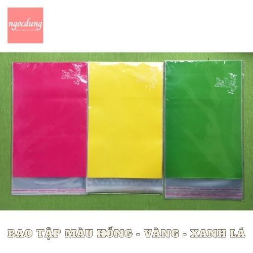 BBBINHTAN-NHS6: BAO TẬP MÀU VÀNG