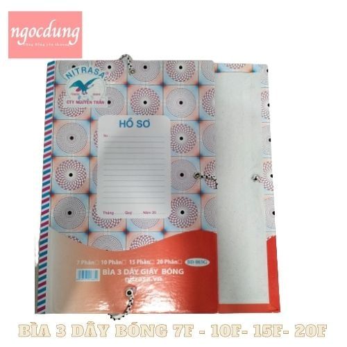 NITRASA-NVP6: Bìa 3 Dây Bóng NITRSA 15F