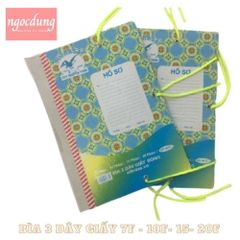 NITRASA-NVP6: Bìa 3 Dây Giấy NITRASA 15F