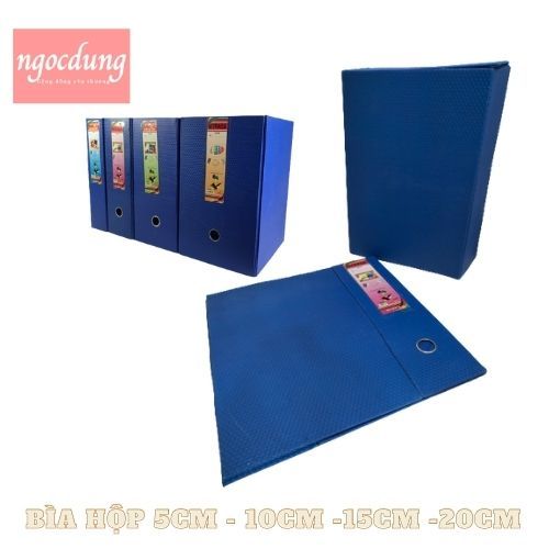NITRASA-NVP6: Bìa Hộp Hồ Sơ Vuông 10CM (20C/T)