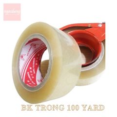 BKTRANPHAT-NVP9: Băng keo TRONG 100 yard ĐỦ