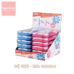 DELI-NHS2: Bộ eke hộp nhựa chì gỗ G30204