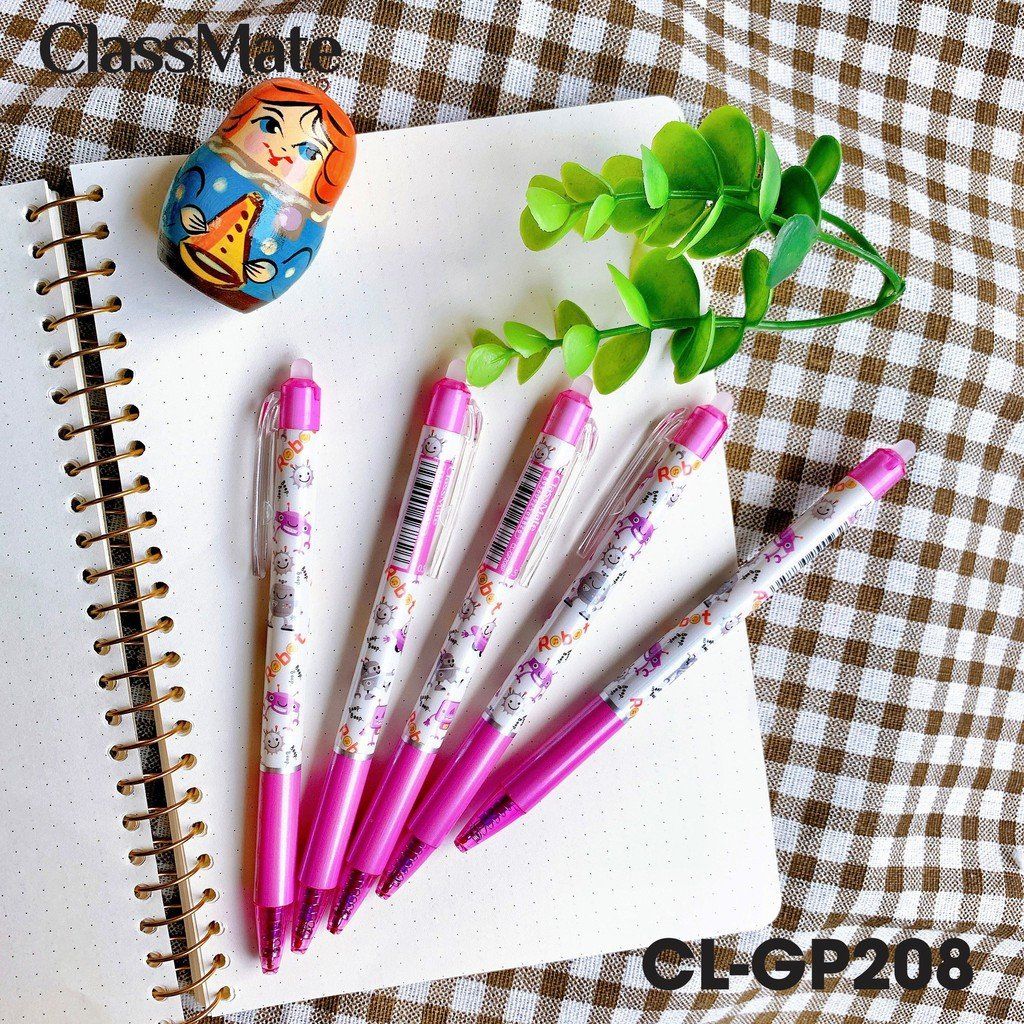 CLASSMATE-NBV6: Bút Gel xóa được CL-GP208 tím (12 Cái/hộp)