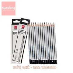 DELI-NBV4: Bút chì 2B cao cấp (đen) 12chộp CU24820