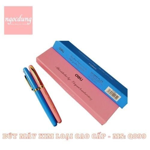 DELI-NBV3: Bút máy kim loại cao cấp Q899 (20C/Hộp)