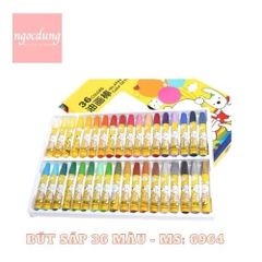 DELI-NHS12: Bút sáp 36 màu 6964