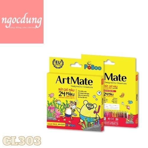 Classmate-NBV4: Chì Màu  hộp 12  màu CL-CL101 (12 Hộp/lốc)