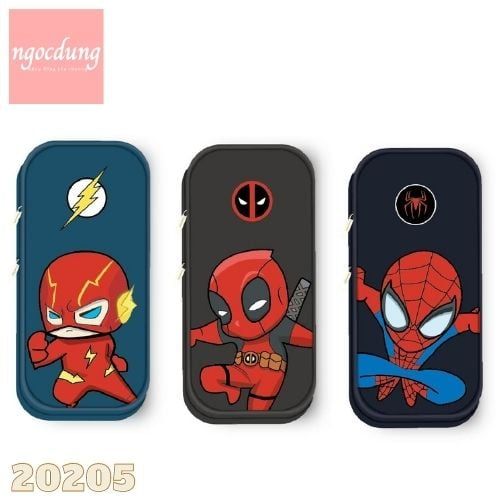 Classmate-NHS8: Túi bút CL-20205-Da PU, 4 lớp , size to 2 ngăn