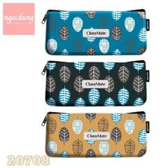 CLASSMATE-NHS8: Túi bút CL-20708
-Vải canvas, 3 lớp