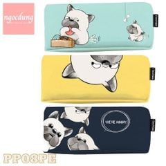 Classmate-NHS8: Túi bút PP08-PE
- Vải canvas, 3 lớp