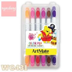 Classmate-NHS12: Dạ màu 12 màu CL-WC431 (24 Cái/Hộp,6H/T)