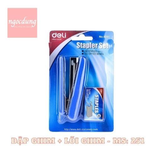 DELI-NVP5: Dập ghim 10# + lõi ghim 251