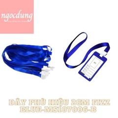 GUANGBO-NVPPK1: Dây phù hiệu 2cm Fizz Blue GB107006-B  (20c/túi, 60 túi/thùng) GUANGBO