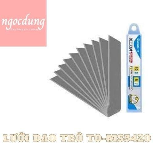 GUANGBO-NVP12: Lưỡi dao trổ to GB5420 (10c/vỉ, 20 vỉ/h, 160vỉ /thùng) GUANGBO
