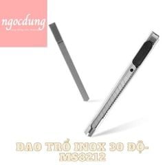 GUANGBO-NVP12: Dao trổ inox 30 độ (80x9x0.4mm) 24 C/H, 30 H/T MG8212-YN