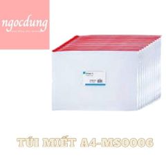 GUANGBO-NVP6: Túi miết trong A4 GB0006 (12c/tập, 120c/h, 480c/thùng) GUANGBO