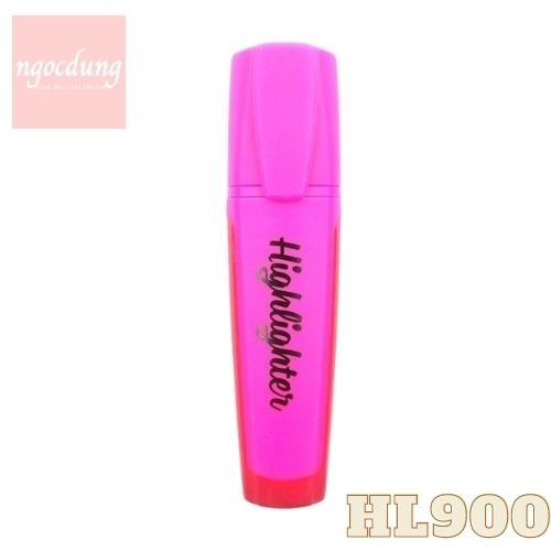HAHAPRO-NBV2: Bút highligh PRO-OFFICE hồng PO-HL900 (10 Cái/Hộp) 3HL0004