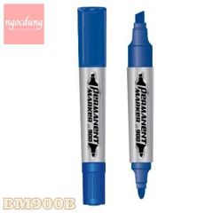 HAHAPRO-NBV2: Bút lông dầu PO-PM900 xanh (10 Cái/Hộp) 3PE0006